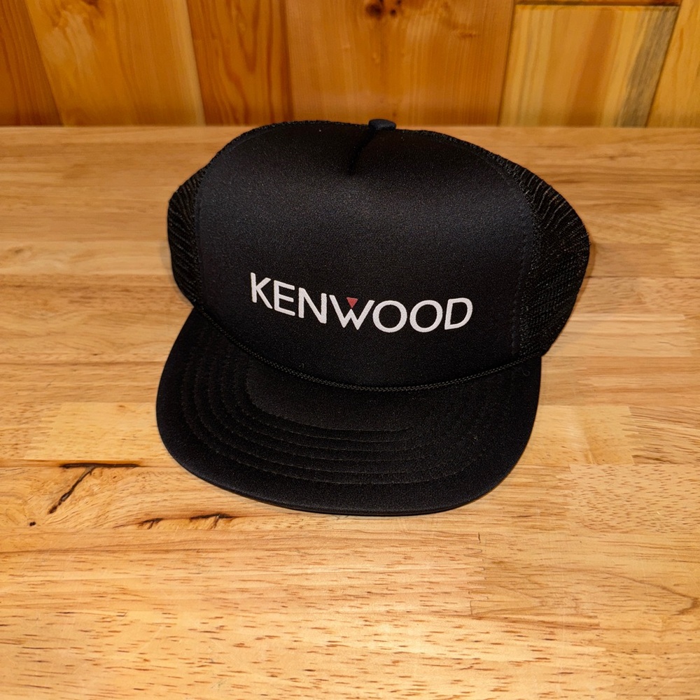Vintage Kenwood electronics audio speakers Snapback trucker hat cap NOS - Mint